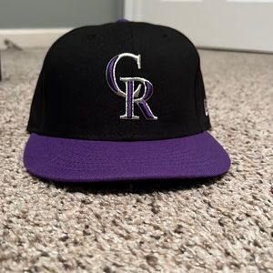 Colorado Rockies Alternate fitted Hat.